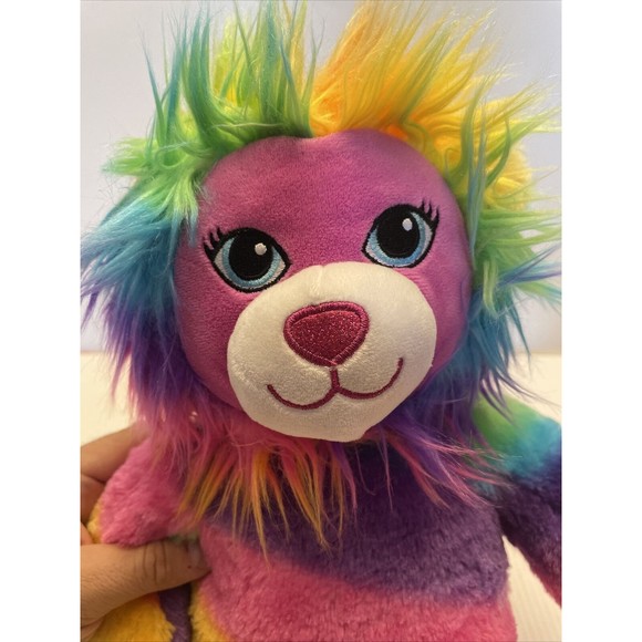 Build a Bear Color Craze Lion Rainbow Collection BAB 2016 With Heartbeat Insert - Picture 6 of 6